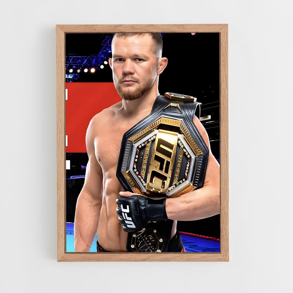 Poster Petr yan ultime – affiche MMA (vue 4)